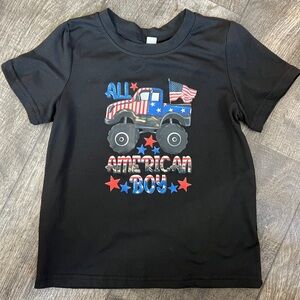 Boy’s All American 4th of July T-Shirt Size 4/5